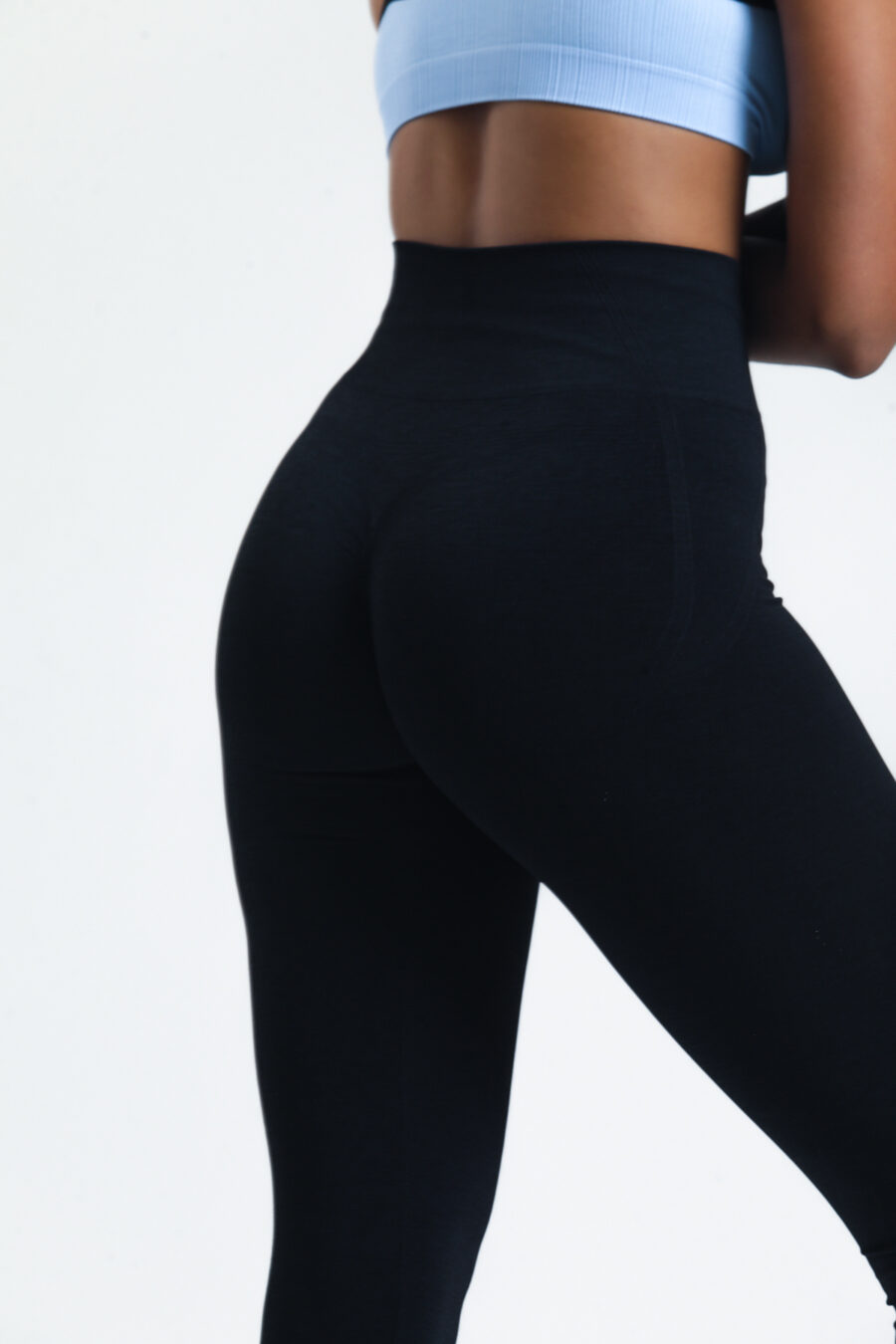OA Serisi Kalçası Büzgülü Push Up Kalça Şekillendirici Seamless Scrunch Likralı Spor  Kadın Tayt